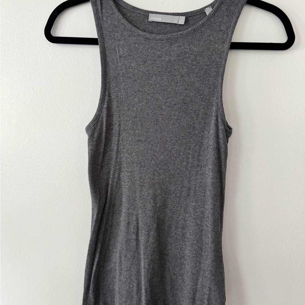Vince Charcoal Tank Top